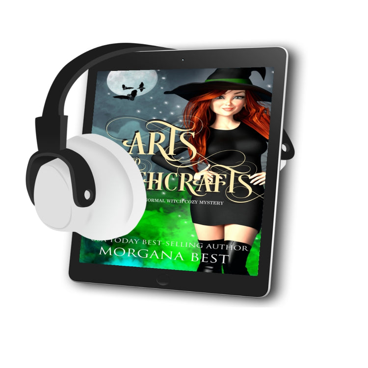 Arts and Witchcrafts AUDIOBOOK paranormal cozy mystery by Morgana best