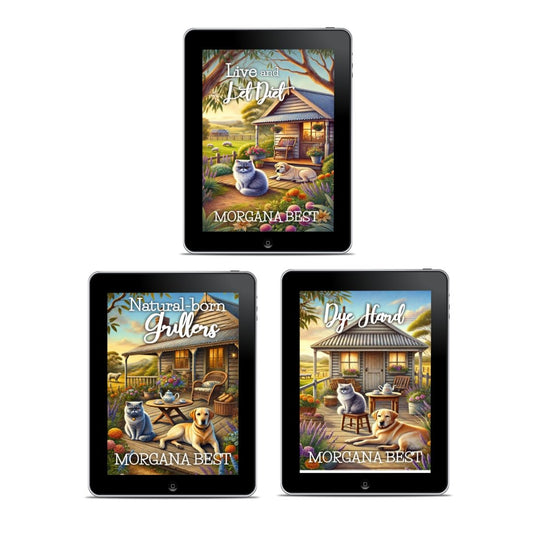 Australian Amateur Sleuth books 1-3 ebook bundle cozy mysteries morgana best