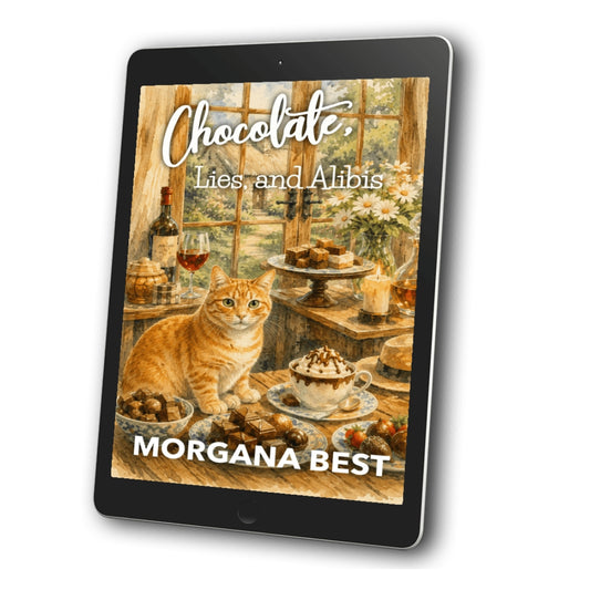 Chocolate, Lies, and Alibis ebook cooking cozy mystery with cat