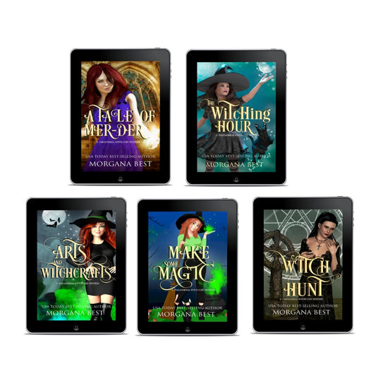 His Ghoul Friday Books 1-5 audiobook BUNDLE paranprmal cozy mystery cozy fantasy morgana best