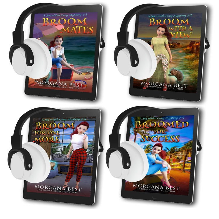 Sea Witch Cozy Mysteries AUDIOBOOK BUNDLE paranormal cozy mysteries by morgana best