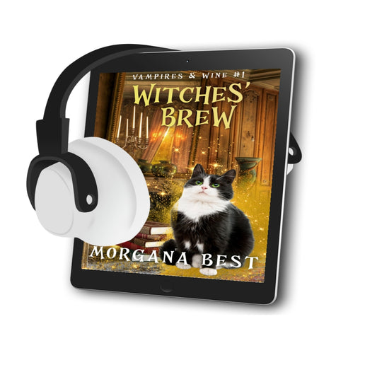 Witches’ Brew audiobook cozy mystery cozy fantasy morgana best human narrated by amy soakes