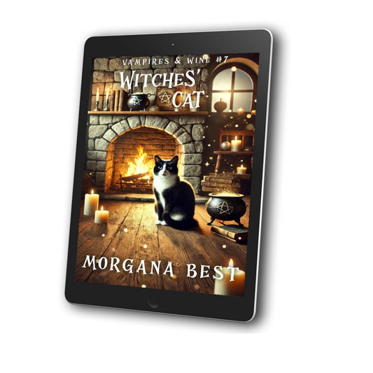 Witches’ Cat EBOOK paranormal cozy mystery vampire theme