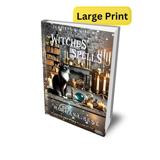 Witches Spells Large Print Paperback series with vampires and witches
