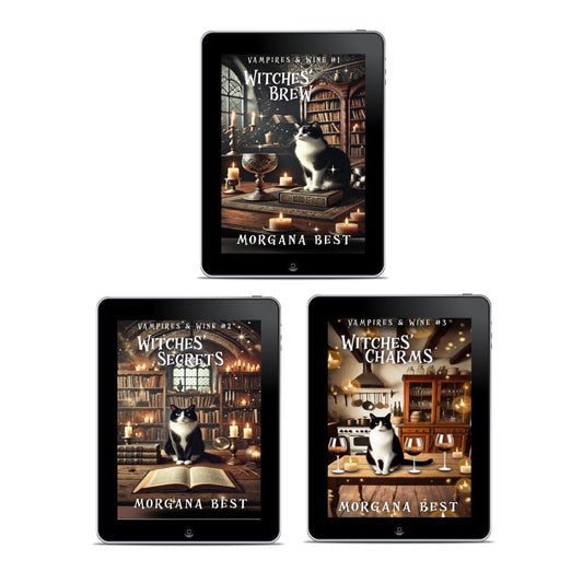 bundle vampires and wine ebooks 1-3 paranormal cozy mysteries morgana best