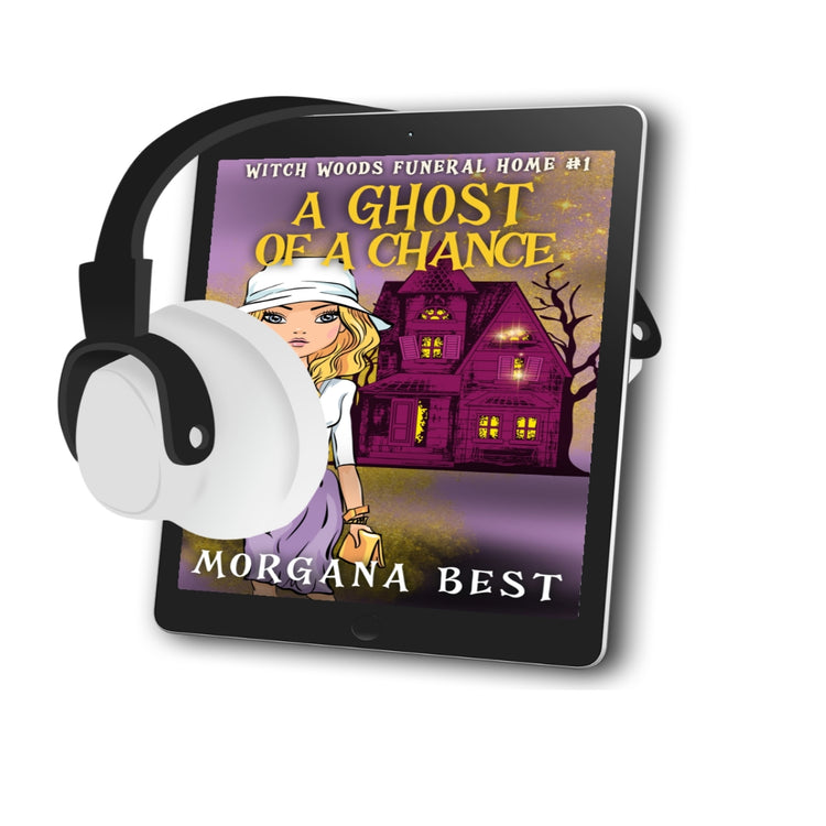 A Ghost of a Chance paranormal cozy mystery audiobook by morgana best