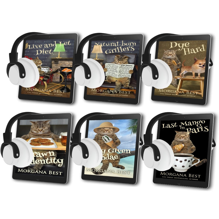 Australian Amateur Sleuth Books 1-6 AUDIOBOOK BUNDLE cozy mysteries by morgana best