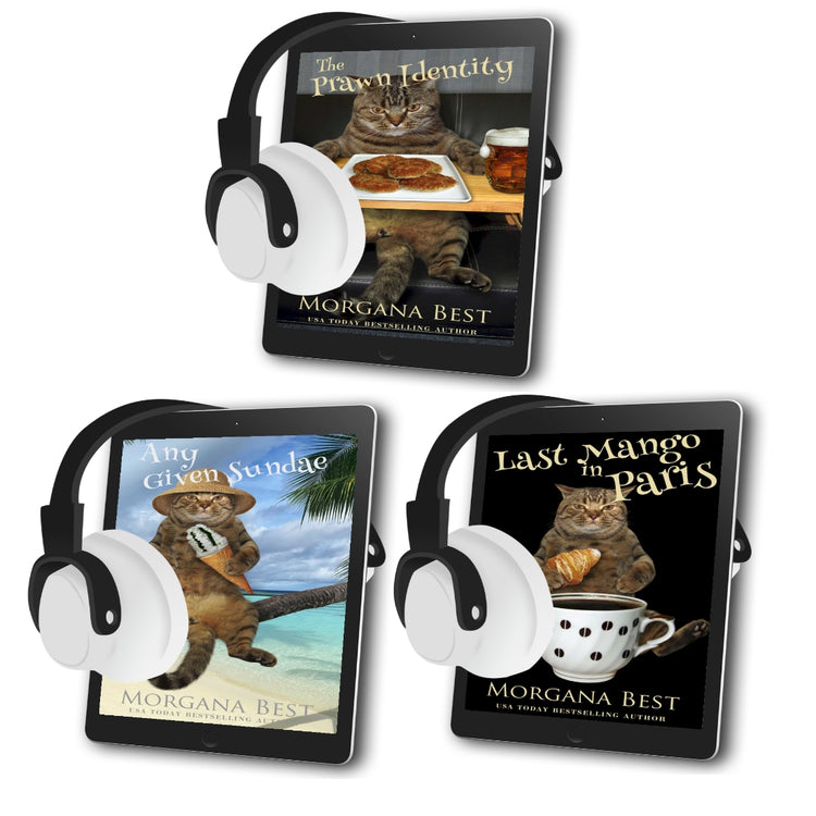 Australian Amateur Sleuth Books 4-6 AUDIOBOOK BUNDLE cozy mysteries by morgana best