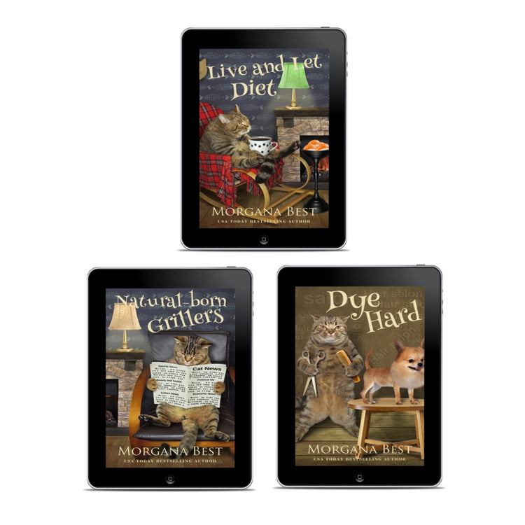 Australian Amateur Sleuth books 1-3 ebook bundle cozy mysteries morgana best