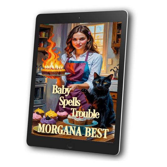 Baby Spells Trouble ebook cozy mystery with witches