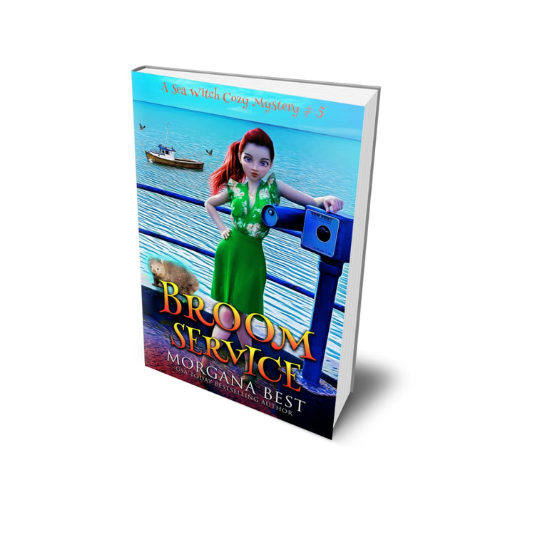 Broom Service PAPERBACK cozy mystery vy morgana best