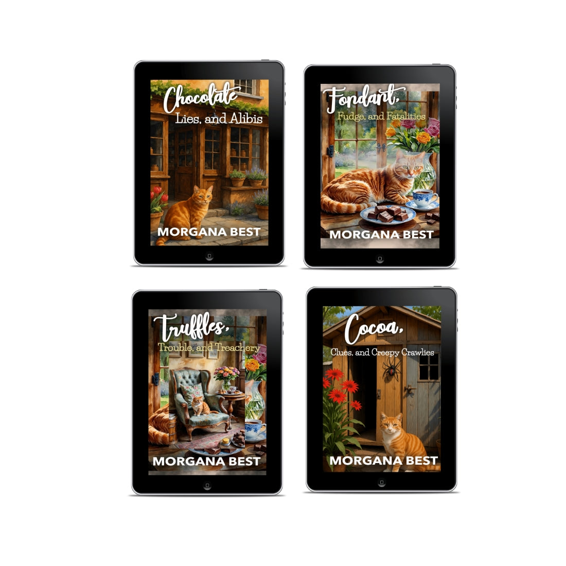 Chocolate Shop Mysteries 4 ebook bundle