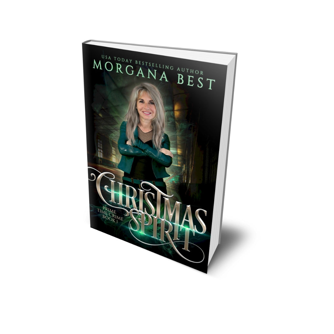 Christmas Spirit paperback cozy mystery by morgana best