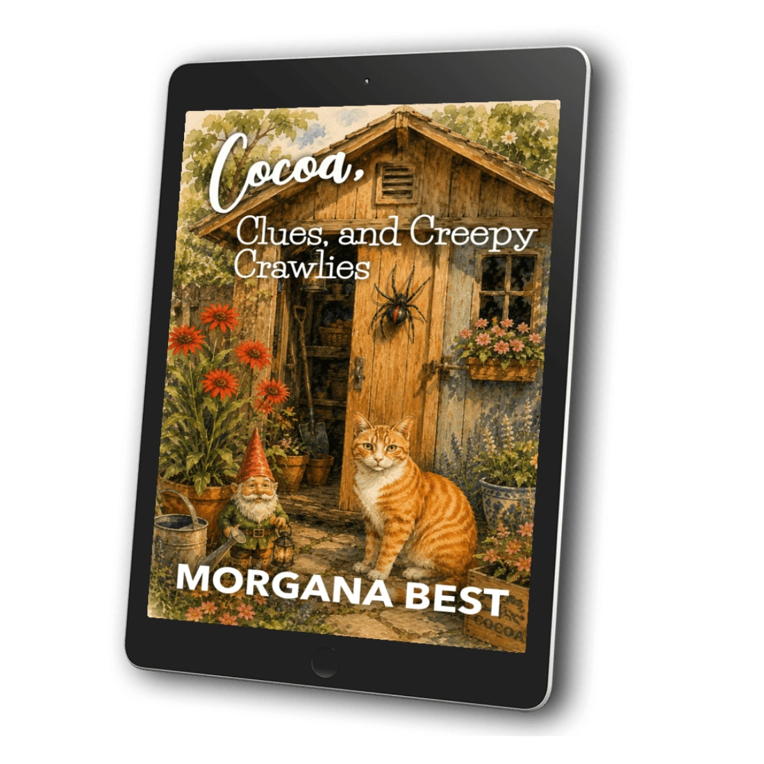 Cocoa, Clues, and Creepy Crawlies ebook cooking cozy mystery with cat
