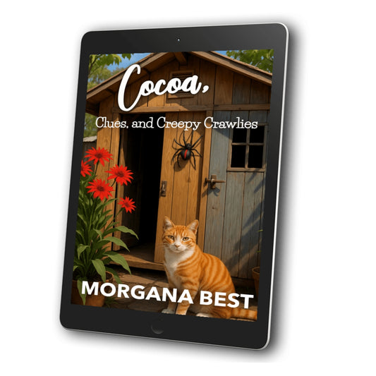 Cocoa, Clues, and Creepy Crawlies ebook cozy mystery