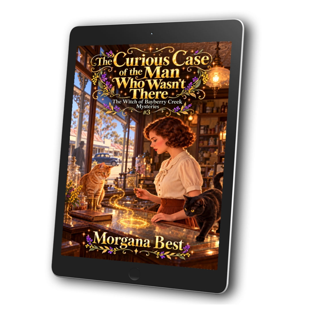 Curious Case of the Man Who Wasn't There ebook paranormal historical cozy mystery