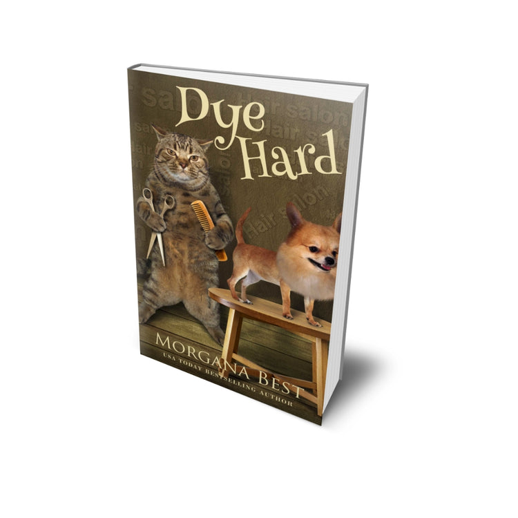 Dye Hard paperback cozy mystery