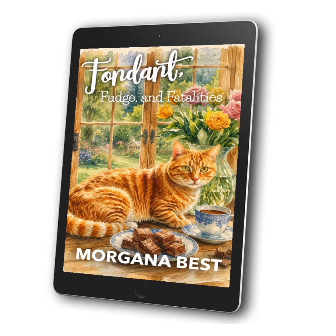 Fondant, Fudge, and Fatalities ebook cooking cozy mystery with cat