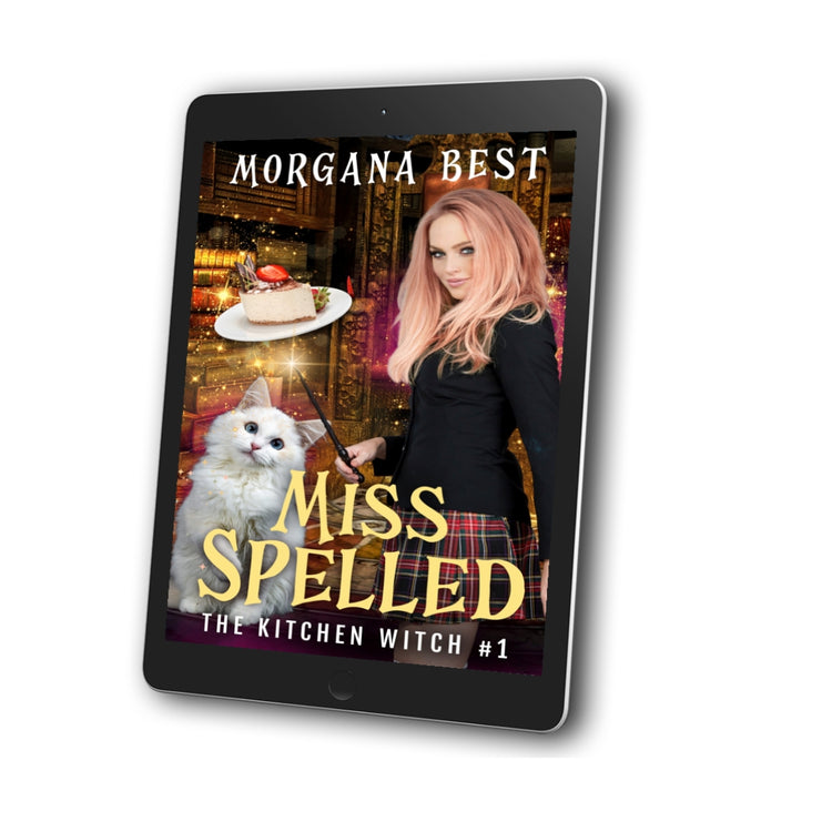 Miss Spelled COZY MYSTERY paranormal the kitchen witch morgana best
