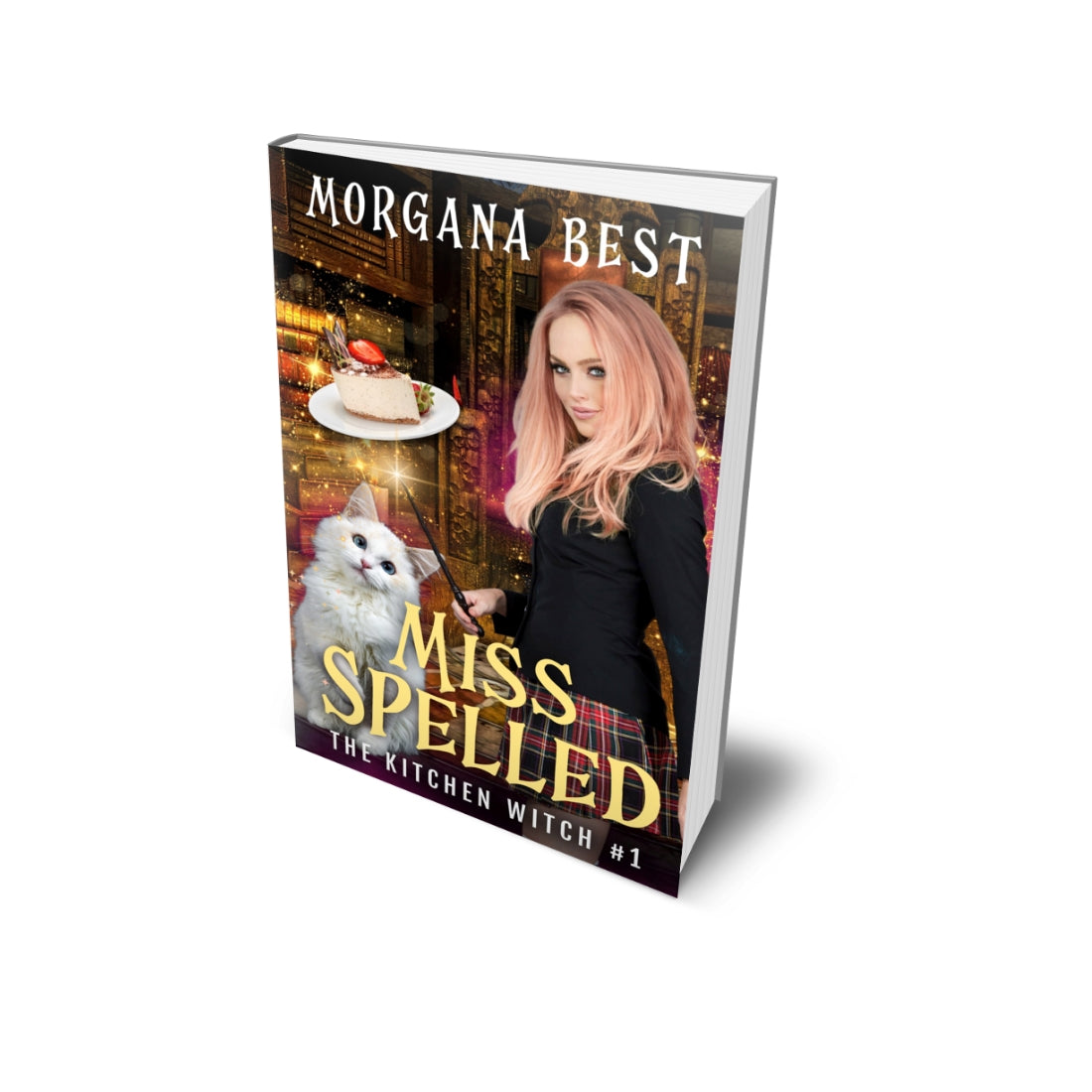 miss spelled paperback paranormal cozy mystery by morgana best
