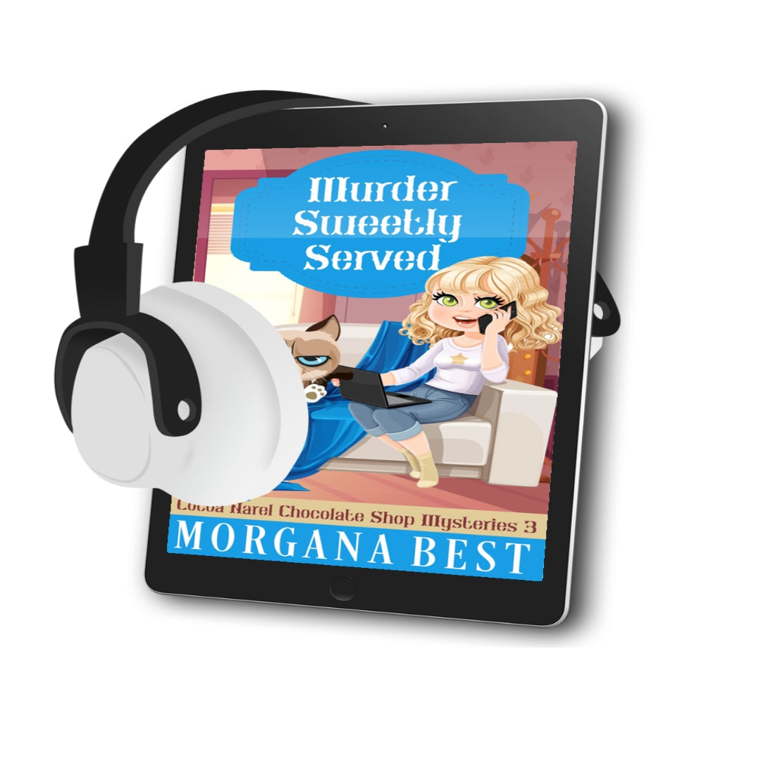 Murder Sweetly Served AUDIOBOOK cozy mystery by morgana best