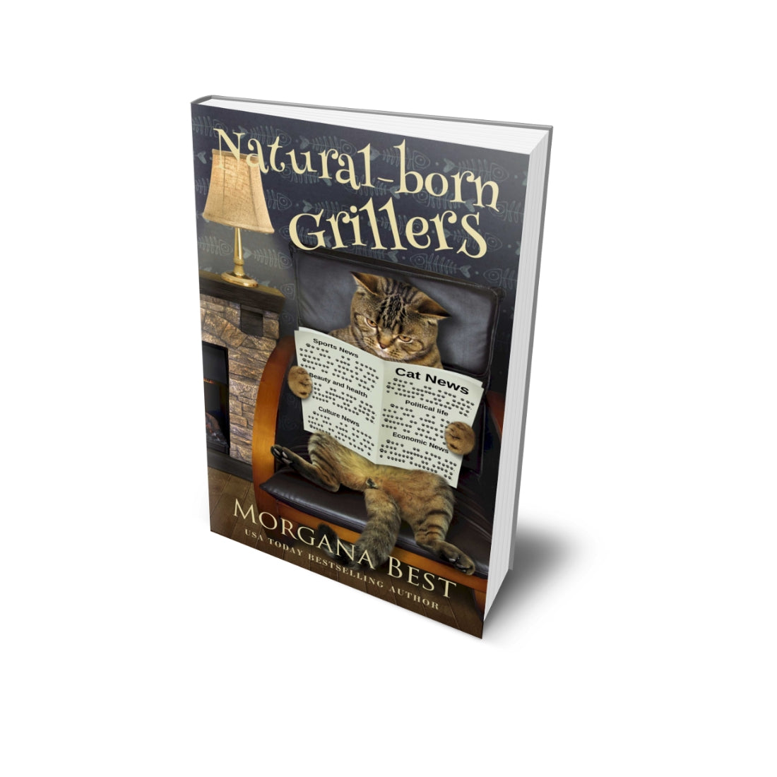 Natural-born Grillers PAPERBACK cozy mystery