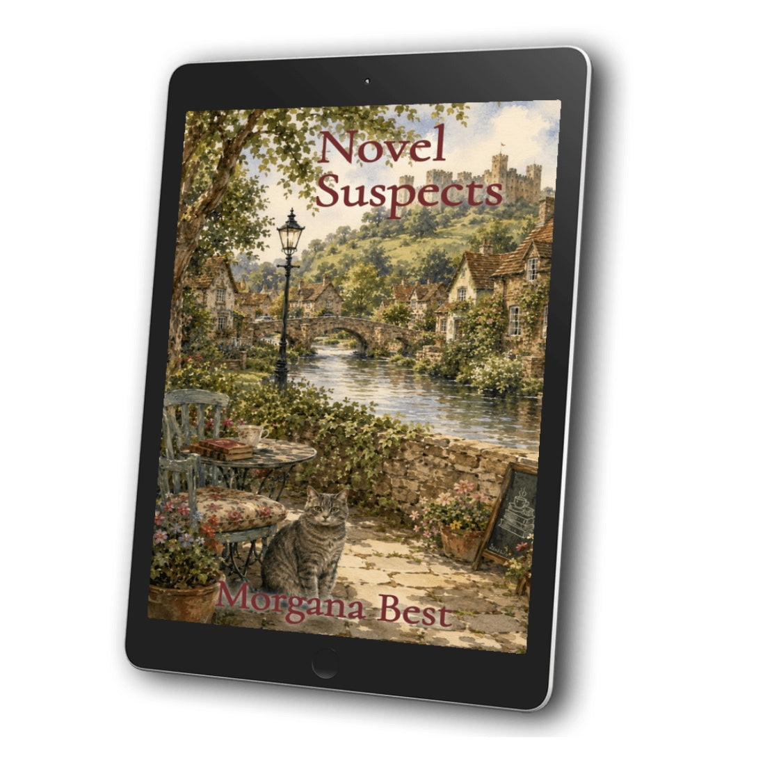 Novel Suspects Ebook english village cozy mystery with cat