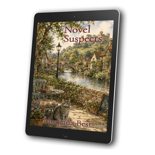 Novel Suspects Ebook english village cozy mystery with cat