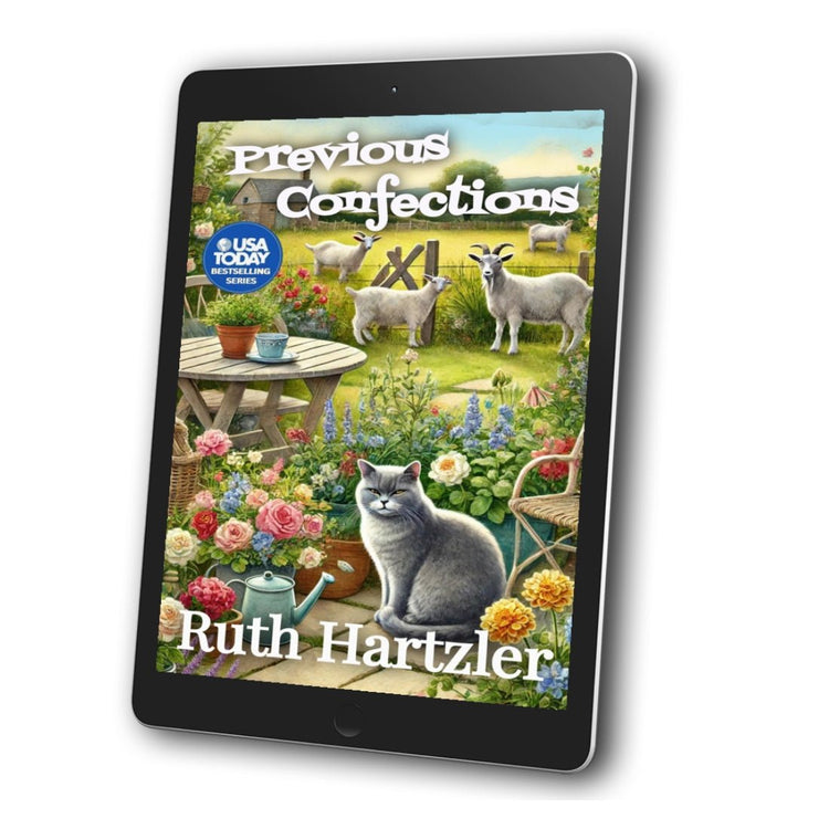 Previous Confections EBOOK funny cozy mystery with cats