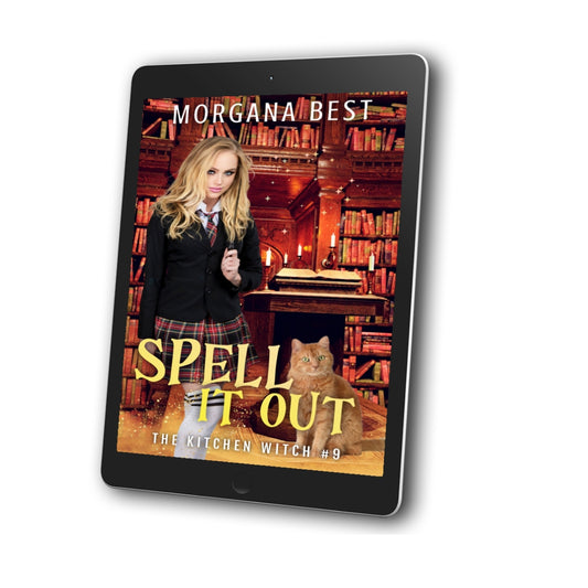 Spell It Out paranormal cozy mystery by morgana best