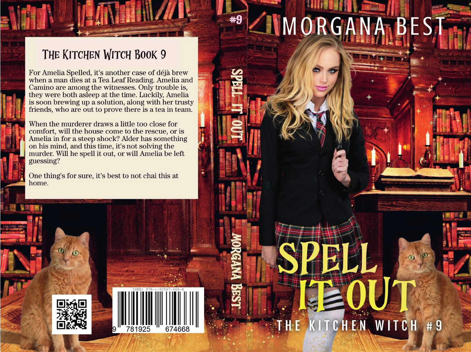 Spell It Out PAPERBACK witch cozy mystery