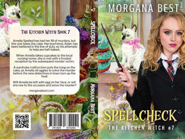 Spellcheck PAPERBACK witch cozy mystery