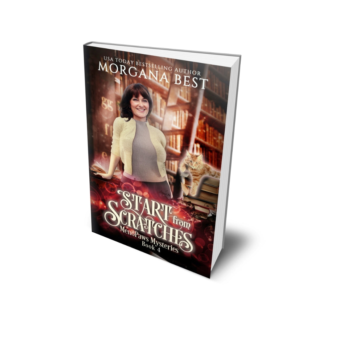 Start from Scratches PAPERBACK paranormal cozy mystery morgana best