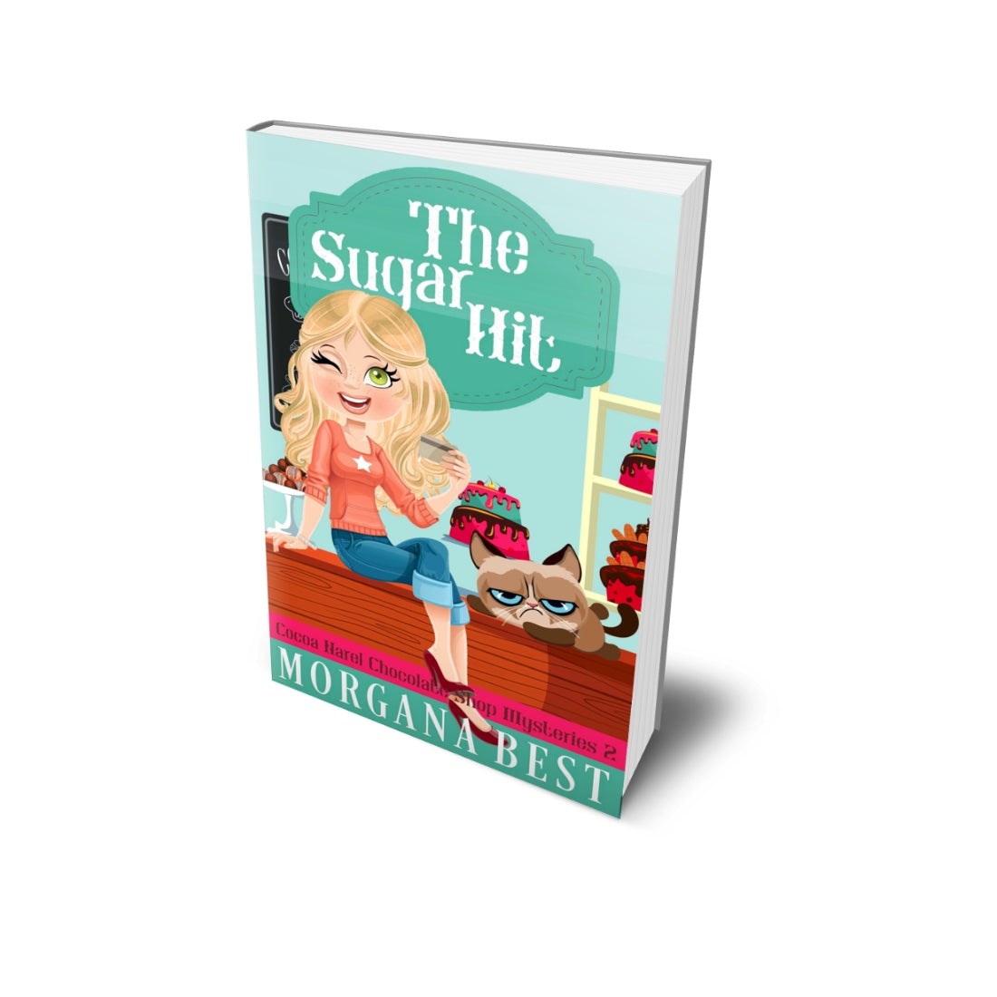 The Sugar Hit PAPERBACK cozy mystery morgana best