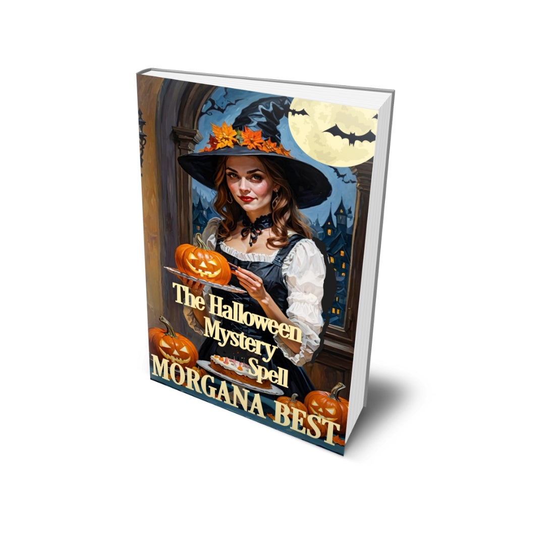 The Halloween Mystery Spell PAPERBACK witch cozy mystery