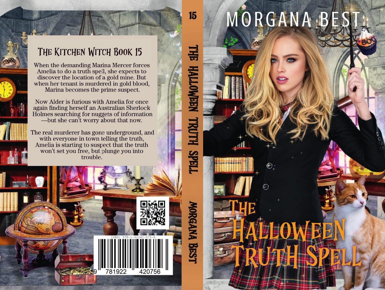 The Halloween Truth Spell (PAPERBACK) witch cozy mystery