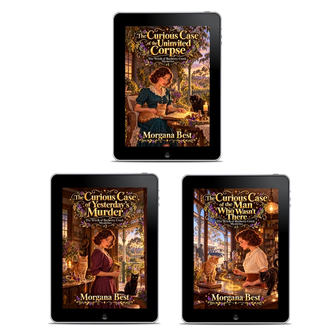 The Witch of Bayberry Creek Three Ebook Bundle paranormal cozy mysteries