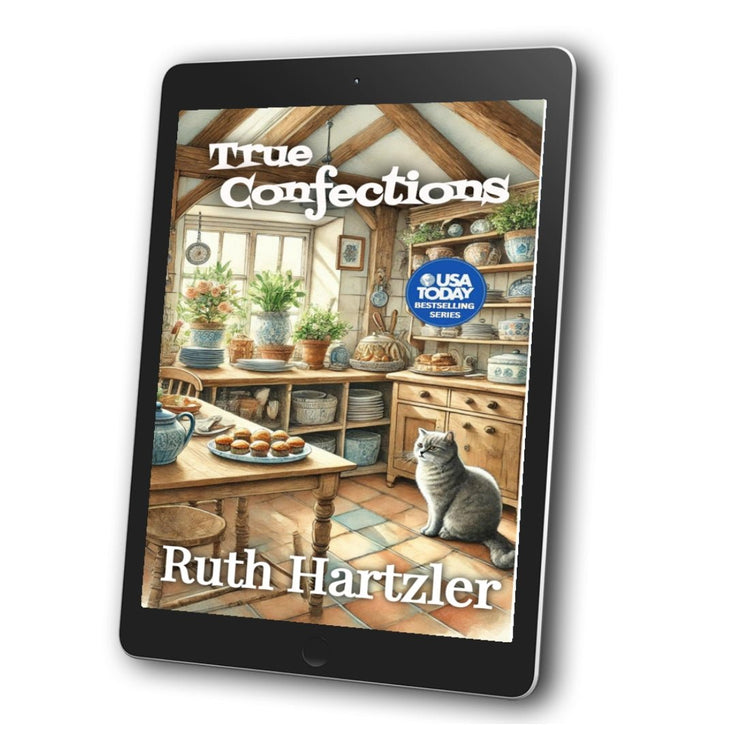 True Confections Cupcake Cozy Mystery series funny cozy mystery with cat