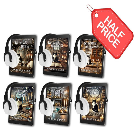 Vampire cozy mysteries six audiobook bundle paranormal