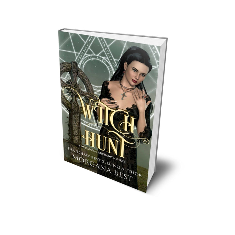 Witch Hunt PAPERBACK paranormal cozy mystery cozy fantasy morgana best