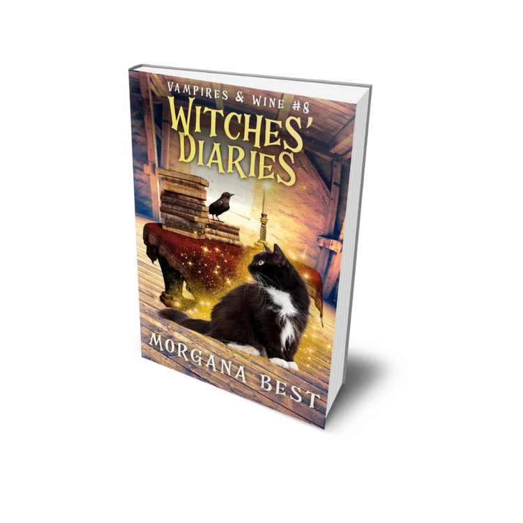 Witches Diaries PAPERBACK cozy mystery