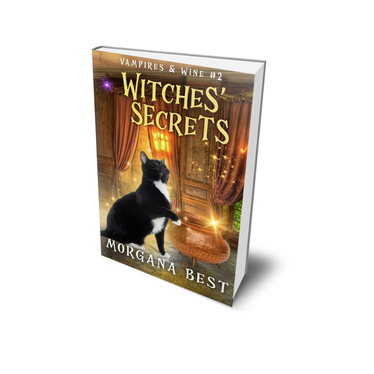 Witches Secrets paperback book paranormal cozy mystery cozy fantasy morgana best