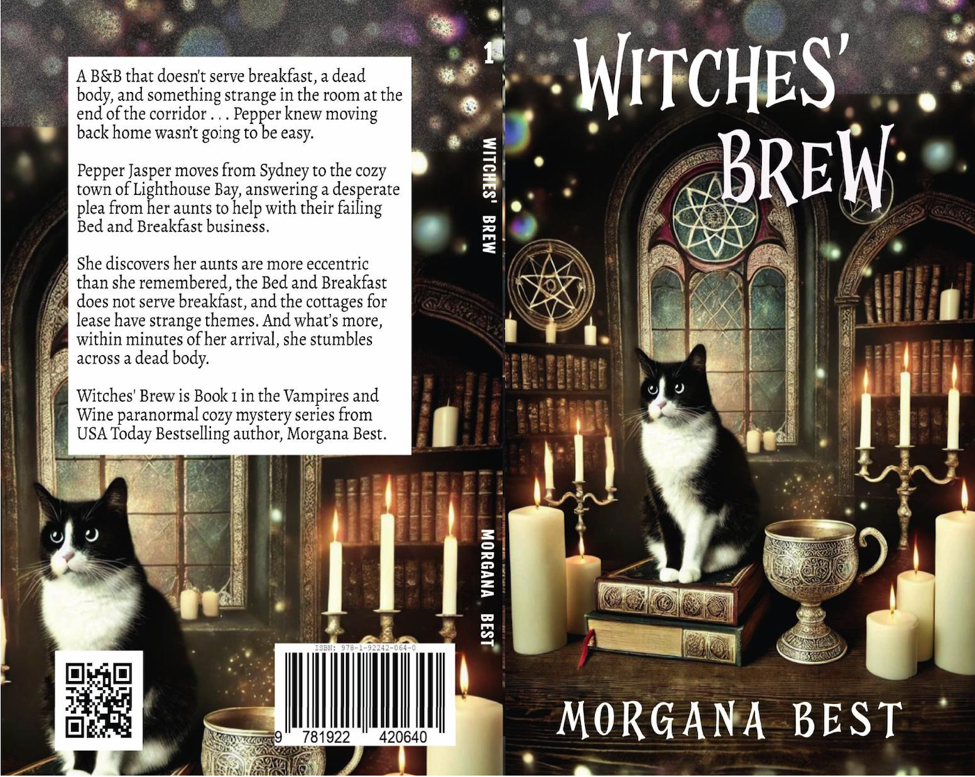 Witches Brew paperback full cover  paranormal cozy mystery