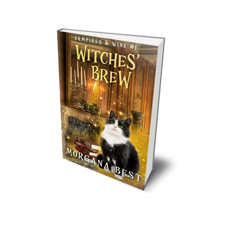 Witches’ Brew paperback paranormal cozy mystery cozy fantasy morgana best