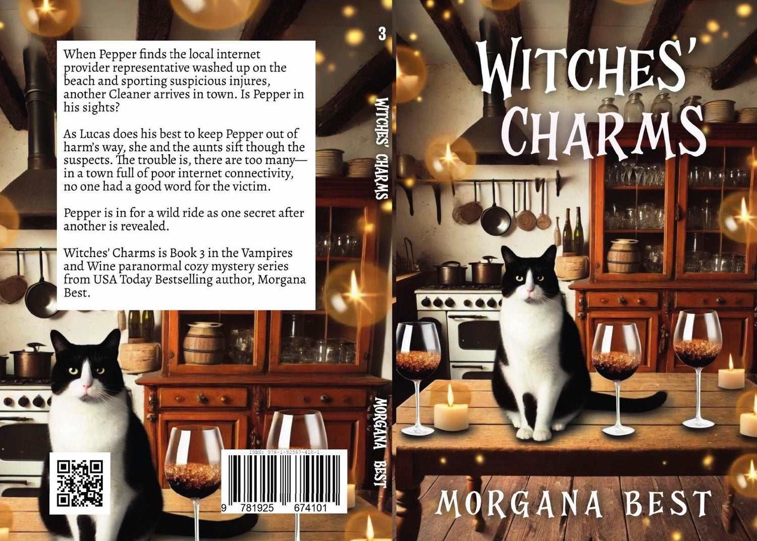 Witches’ Charms Paperback Paranormal cozy mystery