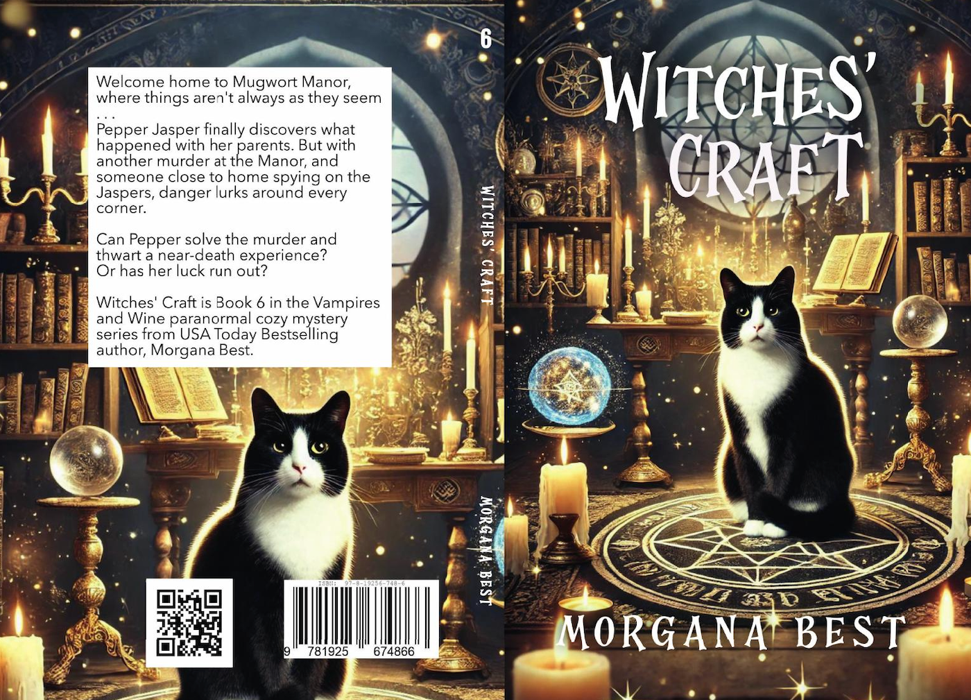 Witches’ Craft (PAPERBACK vampire cozy mystery full cover