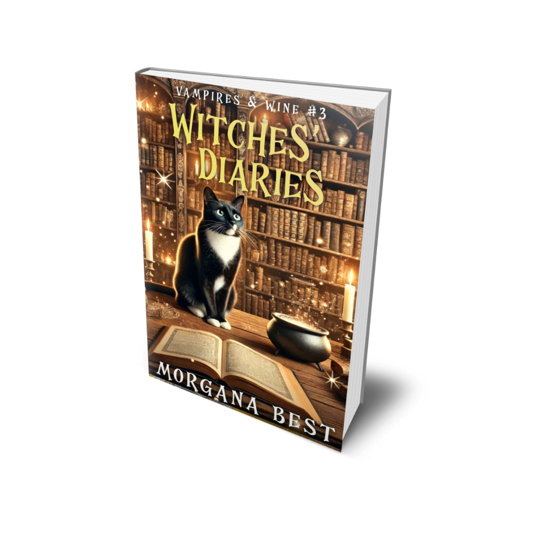 Witches’ Diaries Paperback paranormal cozy mystery