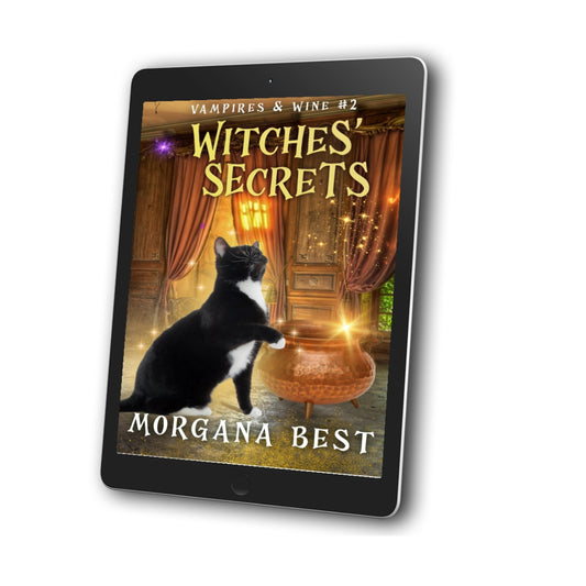 Witches’ Secrets ebook paranormal cozy mystery cozy fantasy morgana best