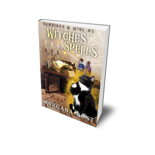 Witches’ Spells PAPERBACK cozy mystery