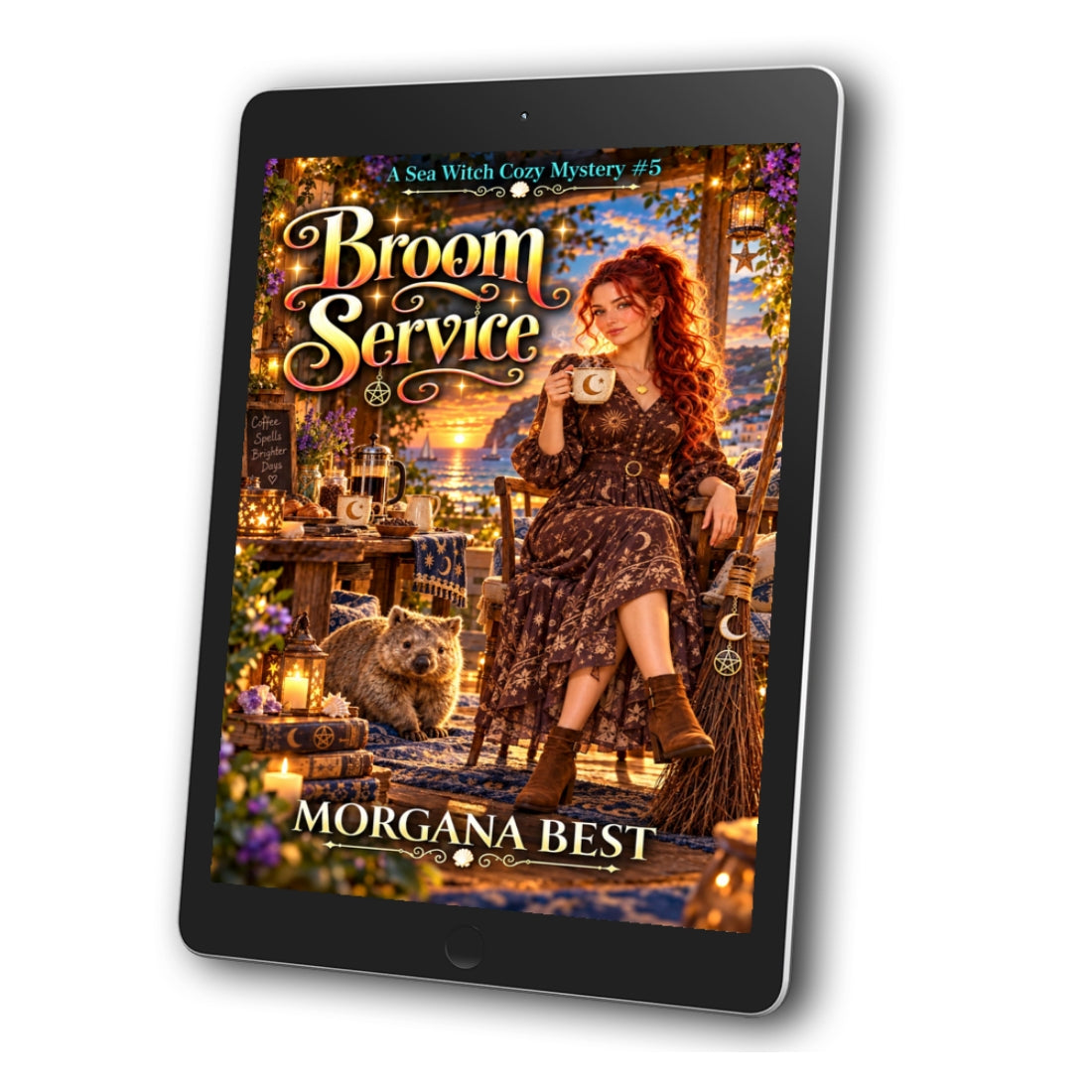 broom service paranormal cozy mystery sea witch morgana best